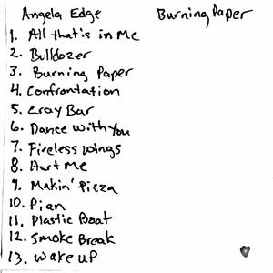 Angela Edge Burning Paper Track List